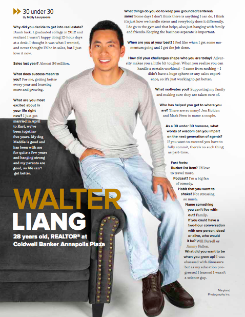 Walter Liang, REALTOR®, Coldwell Banker Realty